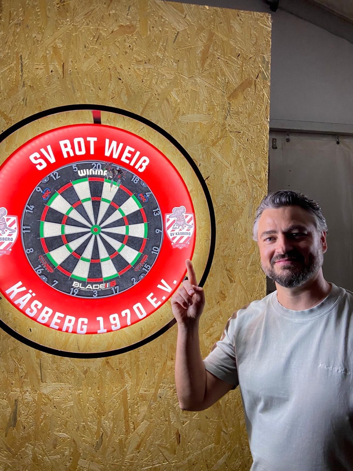 Dartboard Turniermoment