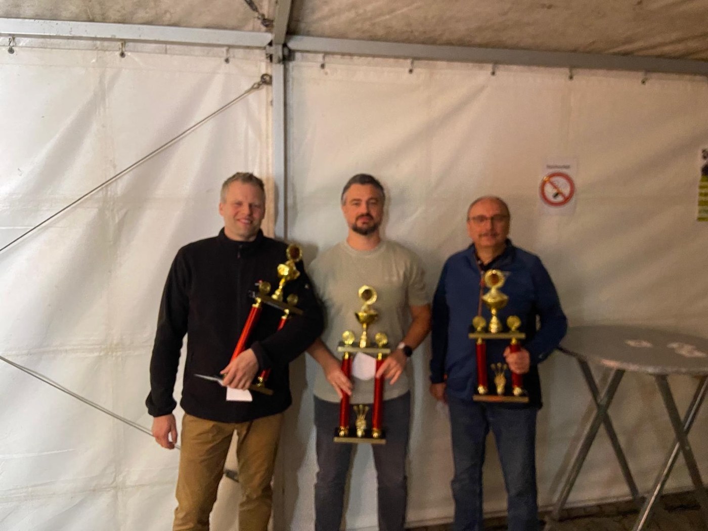 Podium Turnierabschluss